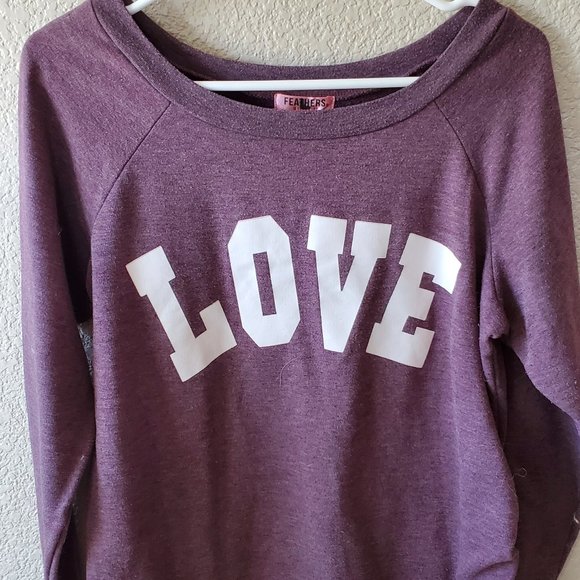 LOVE Maternity Sweatshirt - Picture 1 of 3